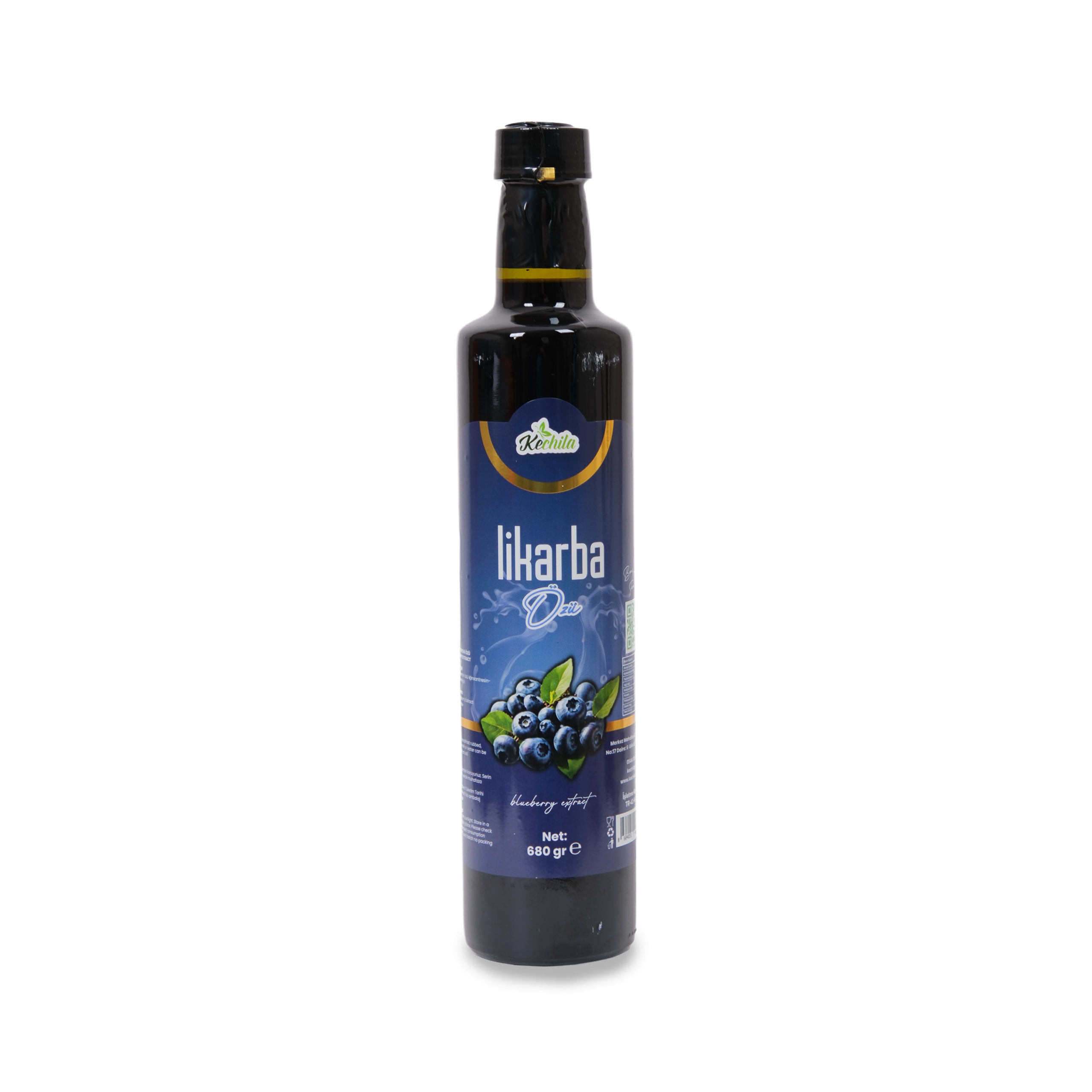 likarba-ozu-naturesin Kechila Likarba Özü (Yaban Mersini Özü) 700 gr - Görsel 1